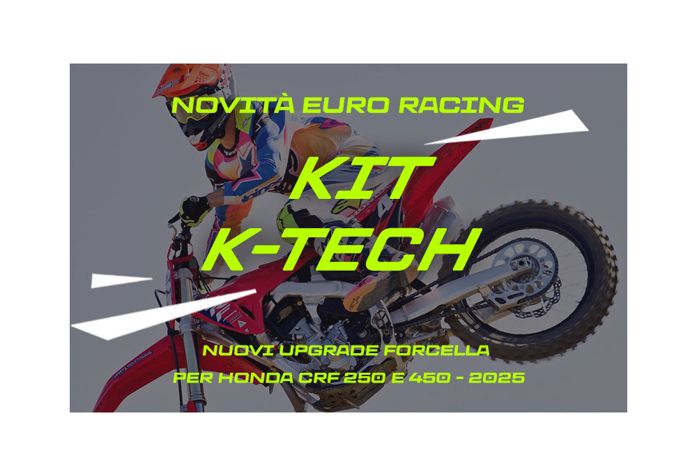 NEW ARRIVAL K-TECH Suspension - Honda CRF 250/450 2025 - Showa 49mm MX 