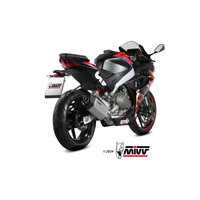 MIVV | Full exhaust system SR-1 Titanium for Aprilia RS 457 2025 -  (Bundle Kit)