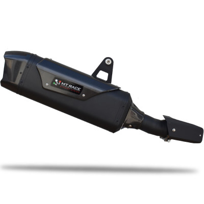MT RACE | Slip-on EEC approved MAGNUM EVO BLACK steel for BMW R 1250 GS 2019-